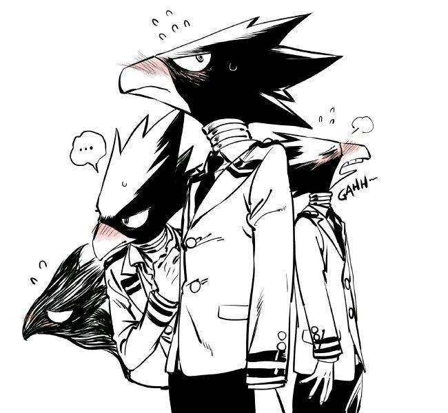 Dibujo Fanart De Tokoyami Fumikage •anime• Amino