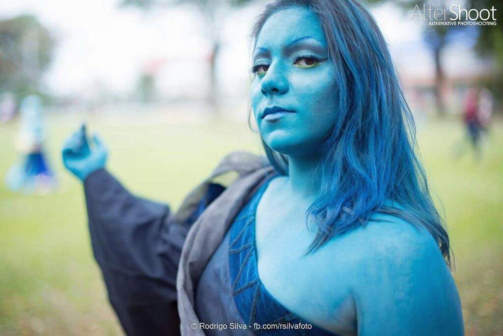 Maquiagem cosplay de pele colorida | Legião Cosplay Amino