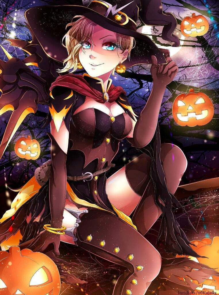 My Artwork: Mercy the Halloween Witch | Overwatch Amino My Artwork: Mercy the Halloween Witch | Overwatch Amino