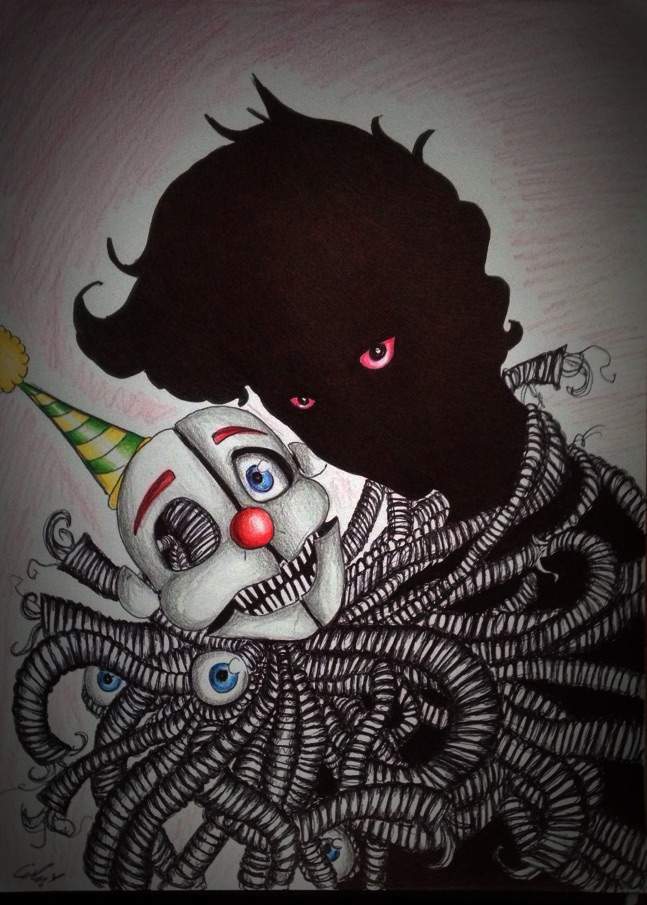 Ennard and the purple guy.. Five Nights At Freddy's Amino