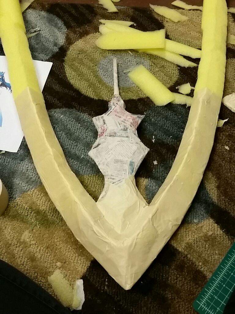 Cosplay Progress (Tsubasa Oribe Carnage Form) Cosplay Amino