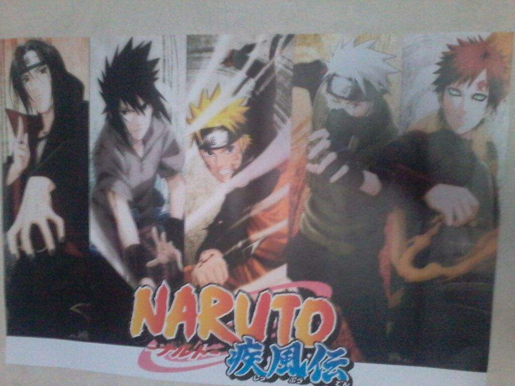 MI 5 POSTEER DE NARUTOO!!! | •Naruamino• Amino