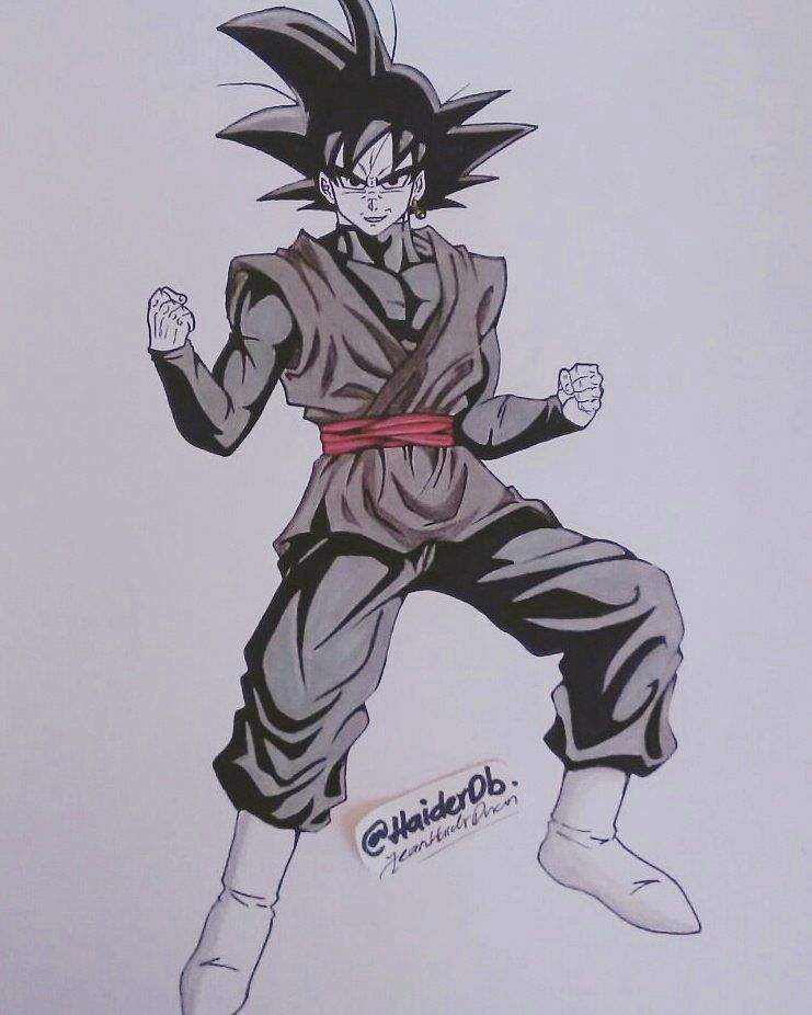 Dibujando a Goku Black! | •Arte Amino• Amino