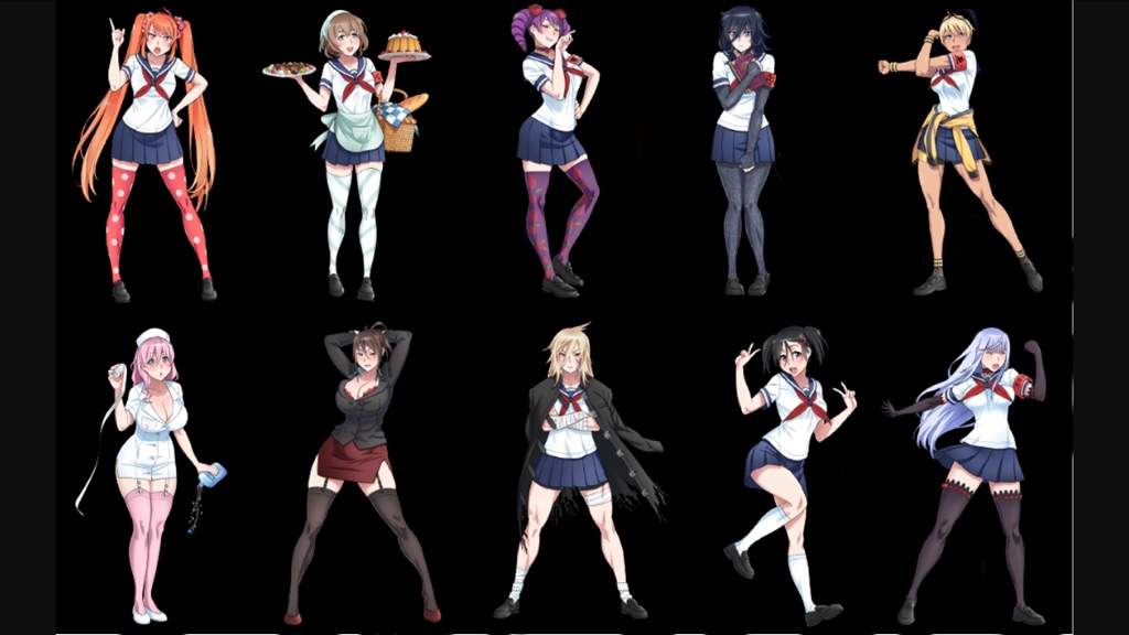how to draw yandere simulator rivals