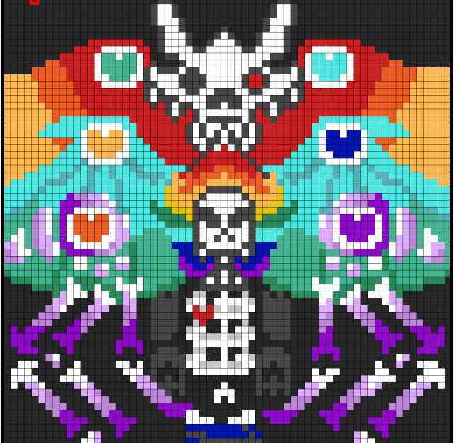 Seraphim Sans Or The Thought Sans Pixelart Undertale Amino 0698