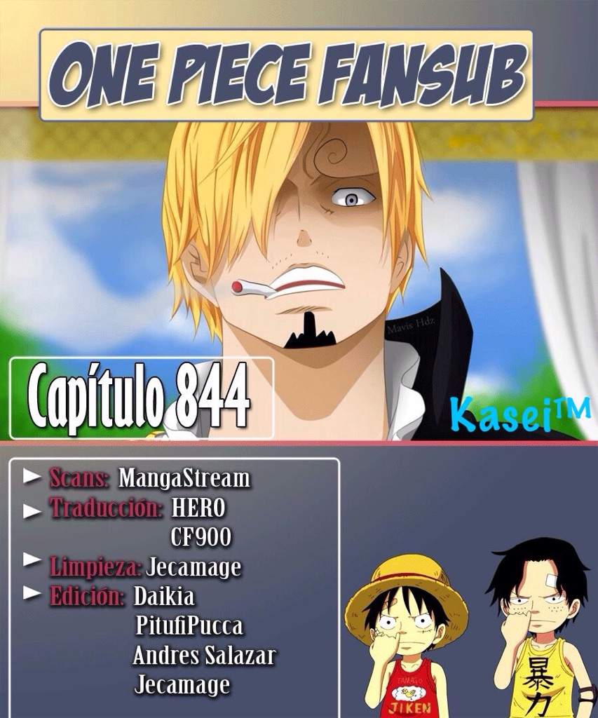 Manga One Piece 844 One Piece Amino