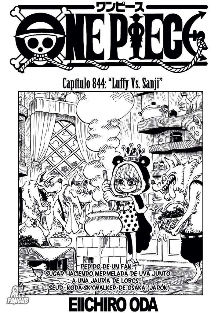 Manga One Piece 844 One Piece Amino