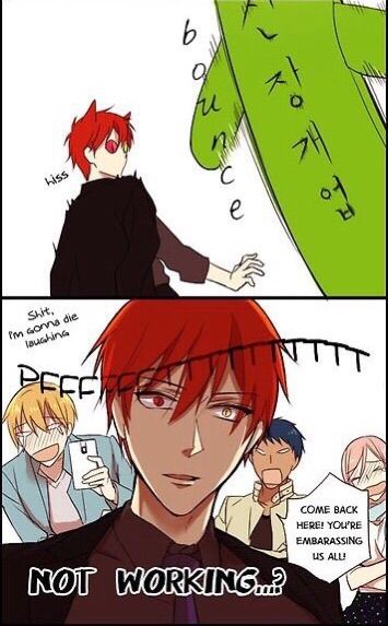 Akashi is drunk | Anime Amino