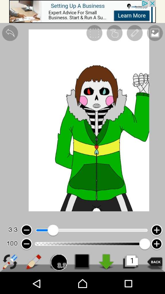 Sans And Chara Fusion Undertale Amino