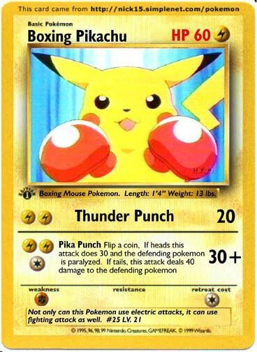 fake pokemon cards