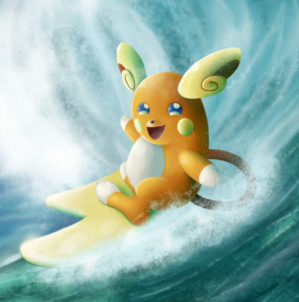 Alolan Raichu Vs Regular Raichu | Pokémon Amino