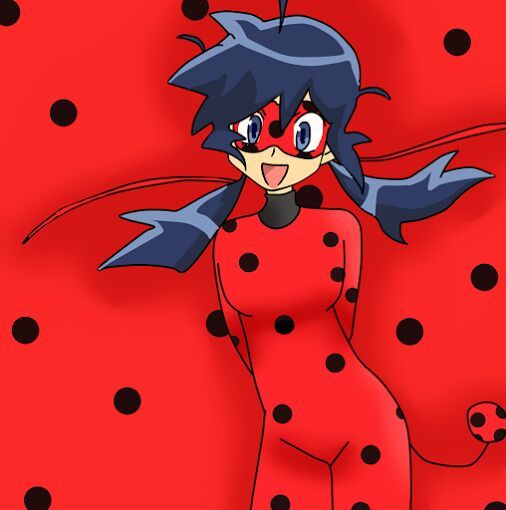 Imagen: Marinette. Versión Anime Ladybug. Dibujo por Ezequiel Ozuna ... |  Miraculous Amino