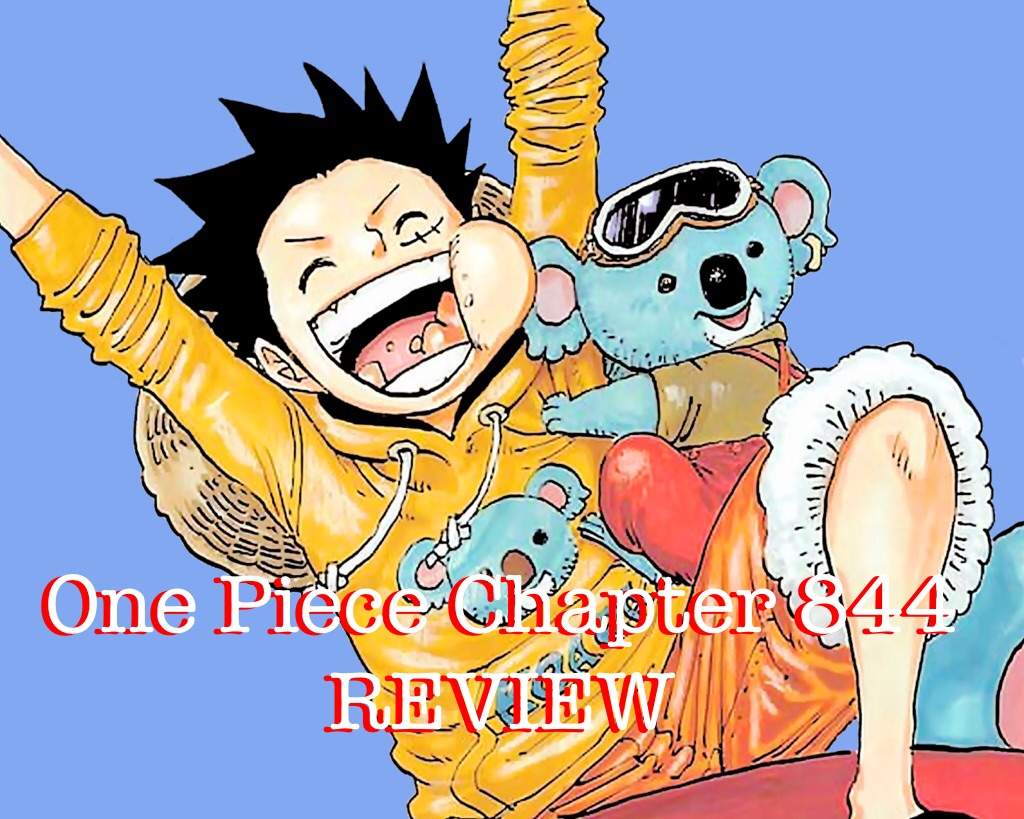 One Piece Chapter 844 Review Anime Amino