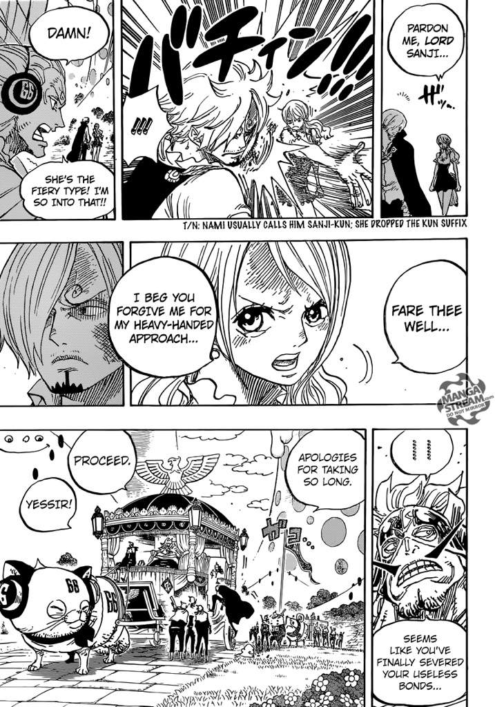 One Piece Chapter 844 Review Anime Amino