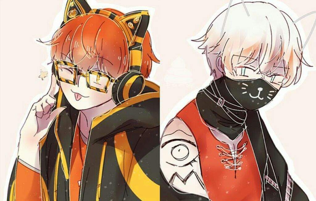 Neko 707 And Saeran Mystic Messenger Amino