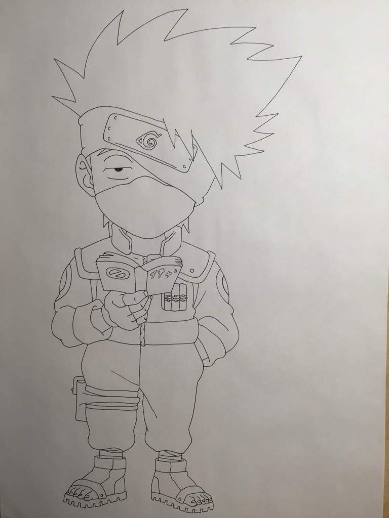 Kakashi Hatake Chibi Style Art Amino