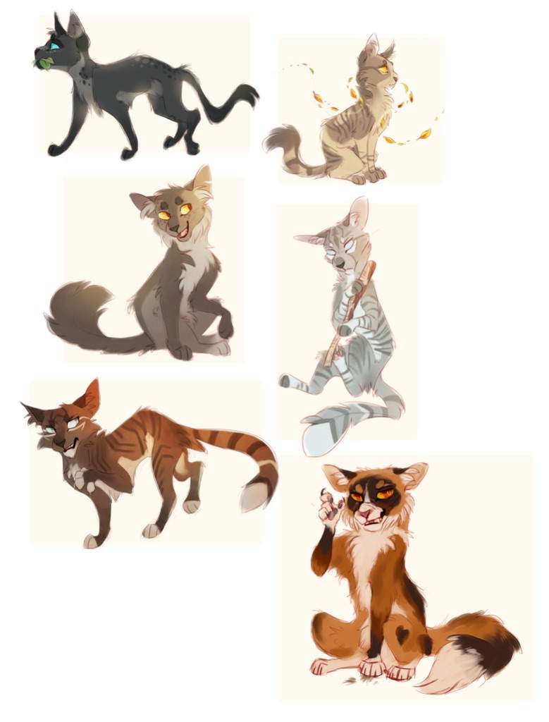 Warrior Cat Pelt And Eye Colours | Wiki | Warriors Amino