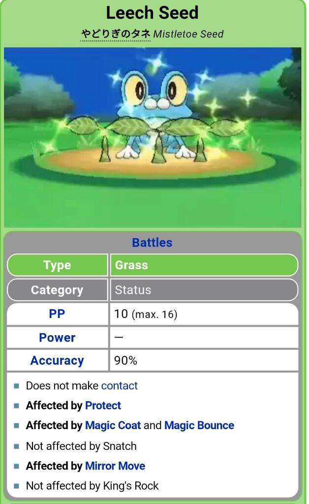 Top 10 Status Moves Pokémon Amino