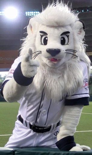 Kimba es la mascota del equipo de béisbol japonés "Saitama Seibu Lions" C70232d39ab62acca1dab89d24e517fd9ad00d99_00