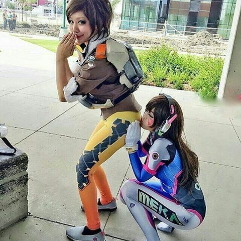 overwatch tracer and dva porn