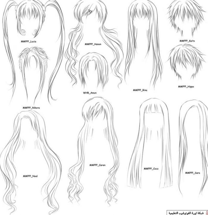 Anime Hairstyles Girl