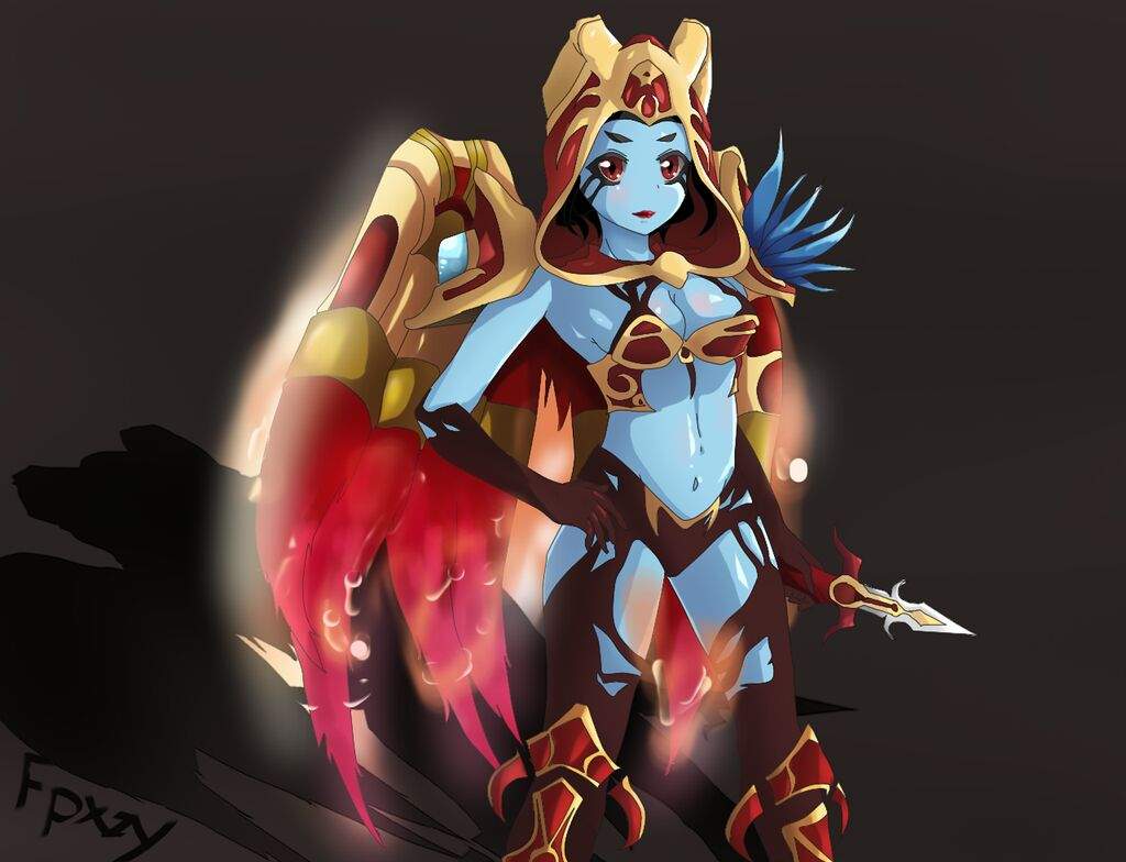 Very Serious Queen Of Pain Guide Dota Amino