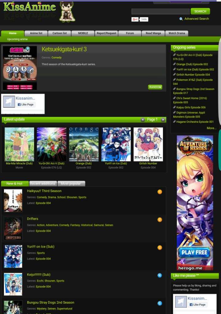 Kissanime Anime List