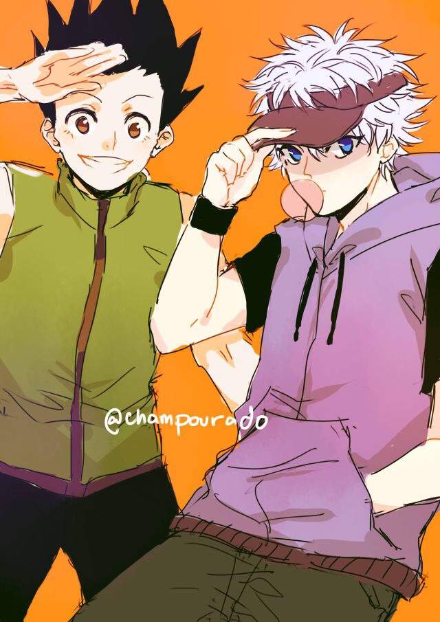 Hxh Gon And Killua Older 💕💕💕 Anime Amino 7960