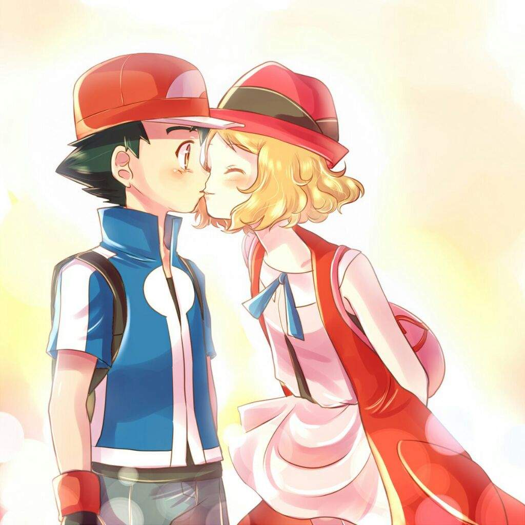 Pokemon: ¿Serena Besa A Ash? ¿El Amourshipping Es Canon? | •Anime• Amino