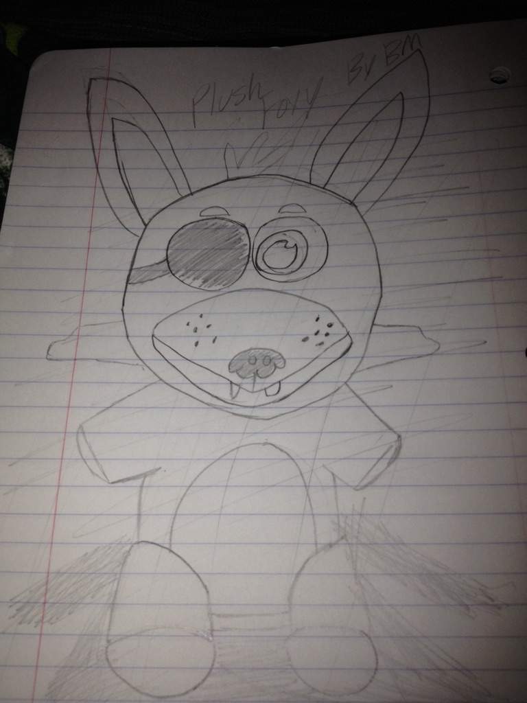 Plush Foxy Drawing | Five Nights At Freddy's Amino