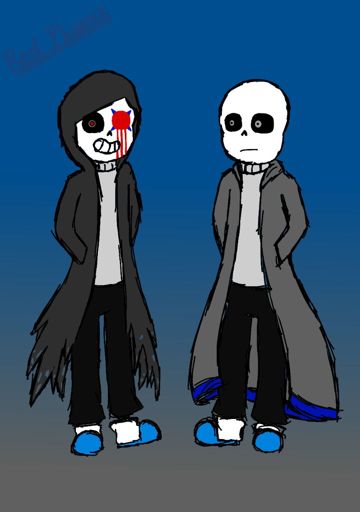 Blade!Sans VS Lag!Sans | Undertale Amino