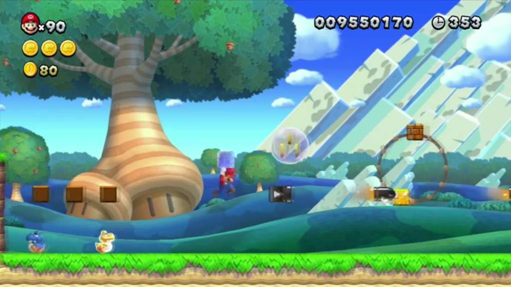 Unused features and beta elements in new super Mario bros U. | Mario Amino