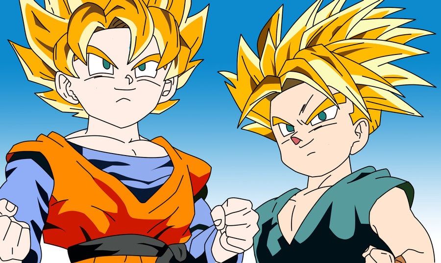 How can Goten and Trunks go super saiyan so early? 