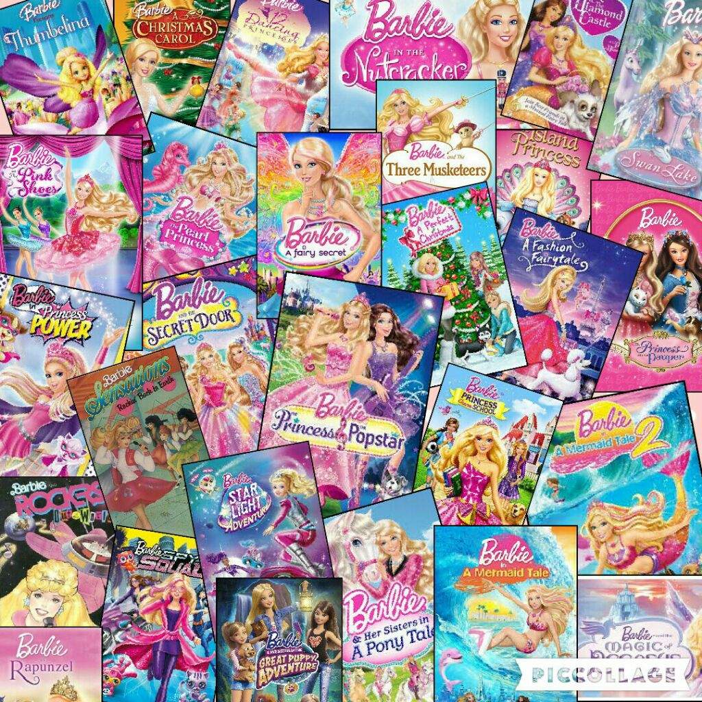 all barbie movies
