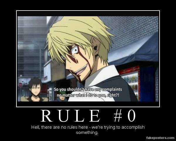 Anime rules | Anime Amino