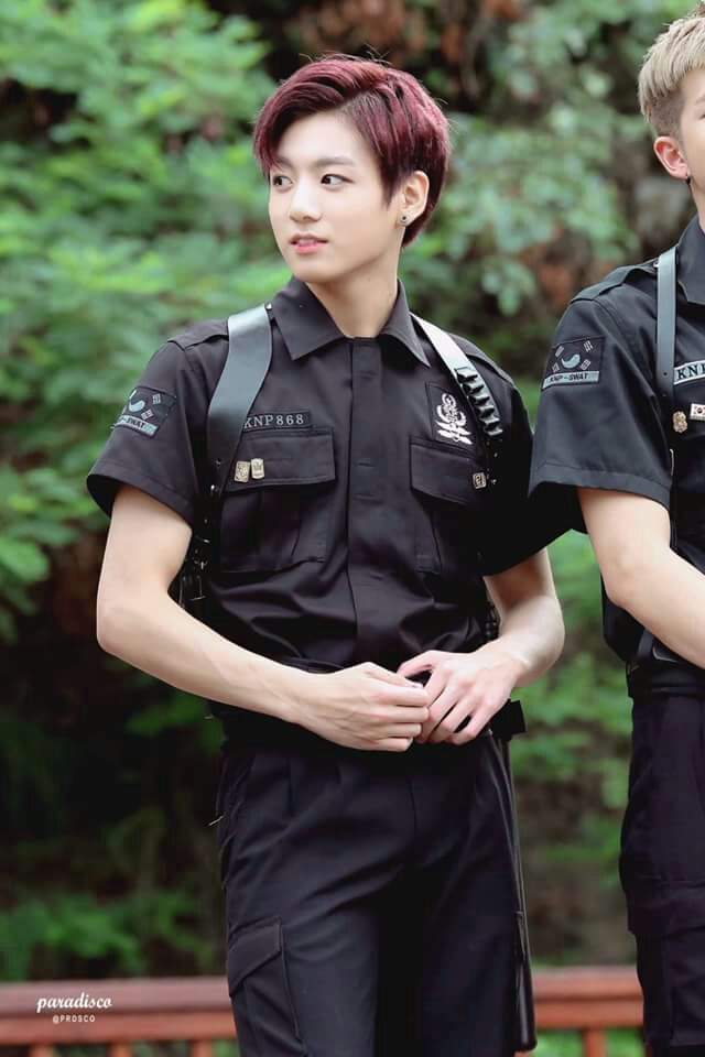 Officer Jeon Jungkook😏😏 | ARMY's Amino