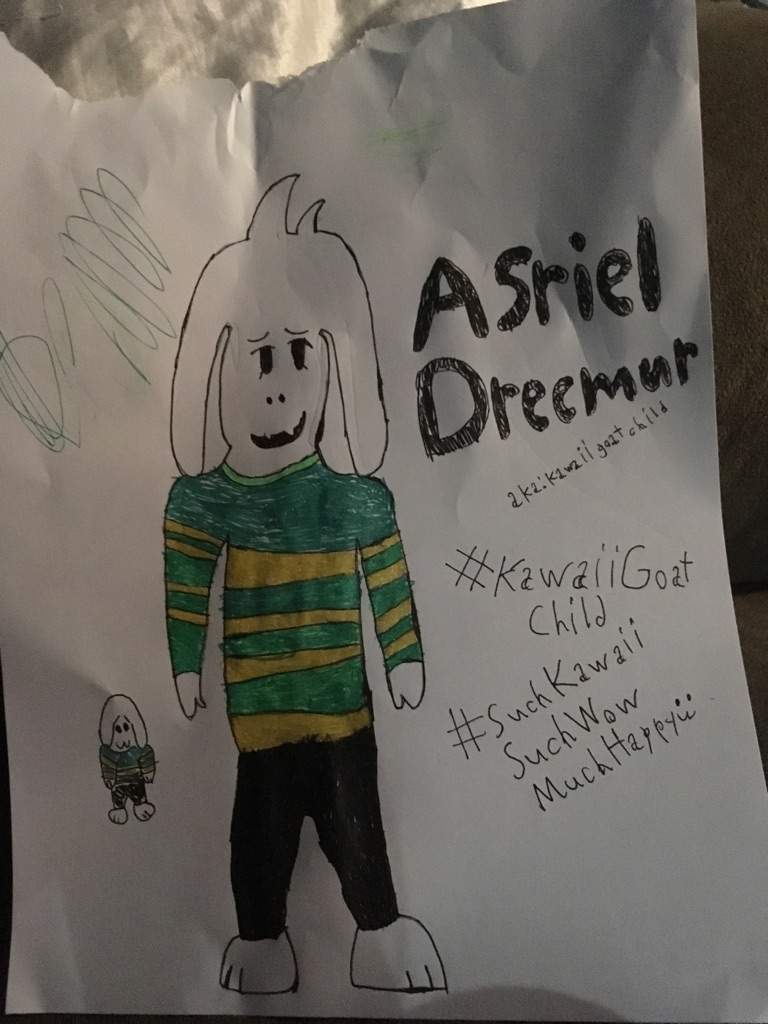 Kawaii Goat Child Aka Asriel Undertale Amino