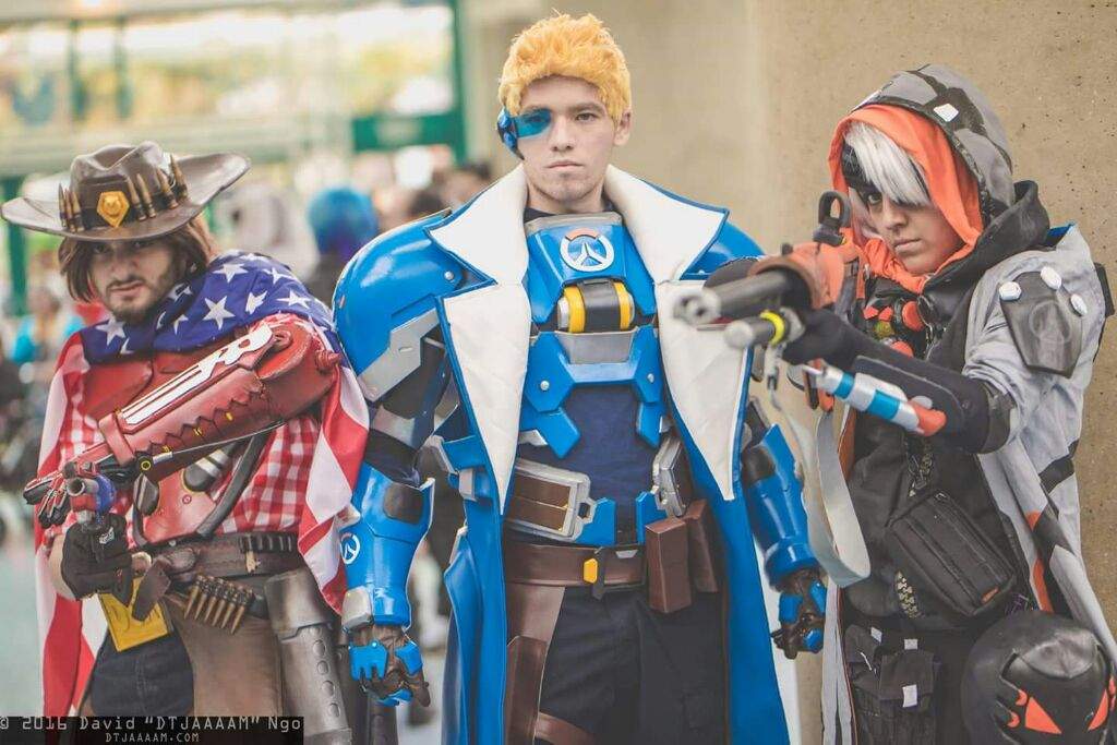 Overwatch Strike Commander Morrison (and friends) | Cosplay Amino