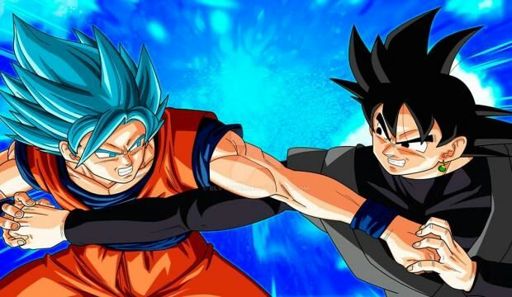 goku vs blak goku | DRAGON BALL ESPAÑOL Amino