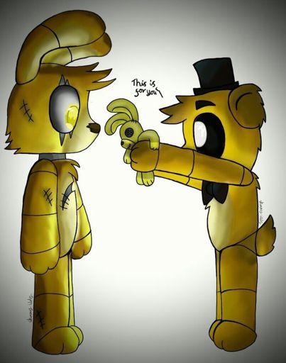 Imagem: 1000+ images about Golden Freddy X Springtrap! on Pinterest ...