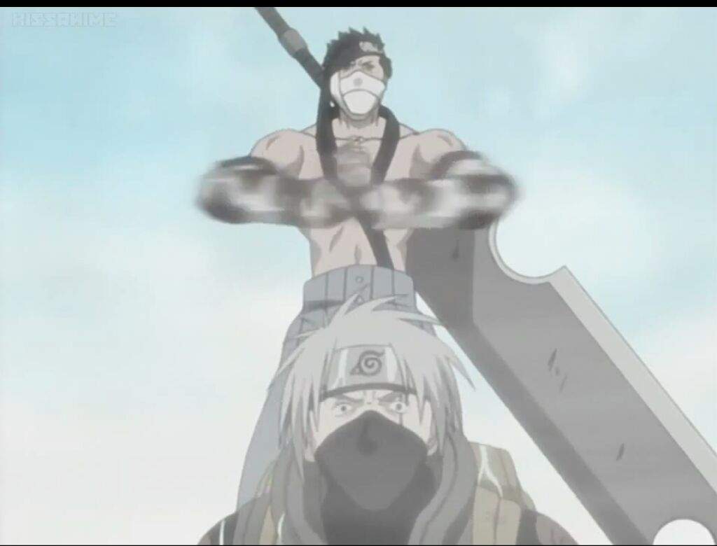 the one that Kakashi was able to copy and perform at the same time with him...