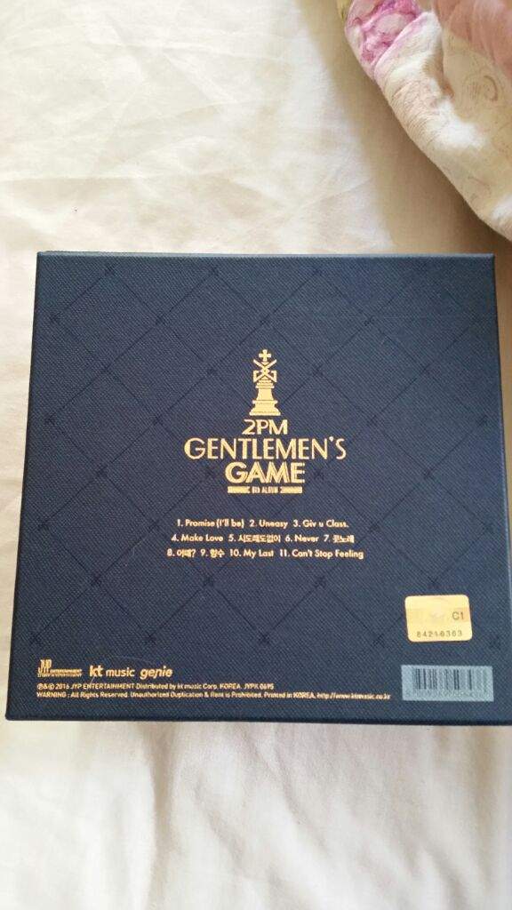 2pm Gentleman S Game Limited Edition Unboxing K Pop Amino