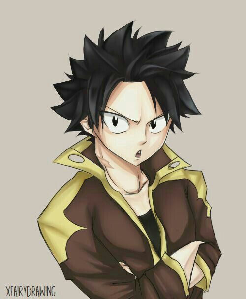 Natsu With Black Hair Fairy Tail Amino