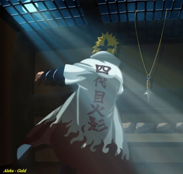 Minato Last words to Naruto | Anime Amino