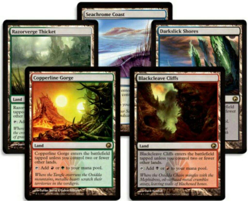 What Is Your Favorite Cycle Of Budget under 15 Lands For EDH MTG 