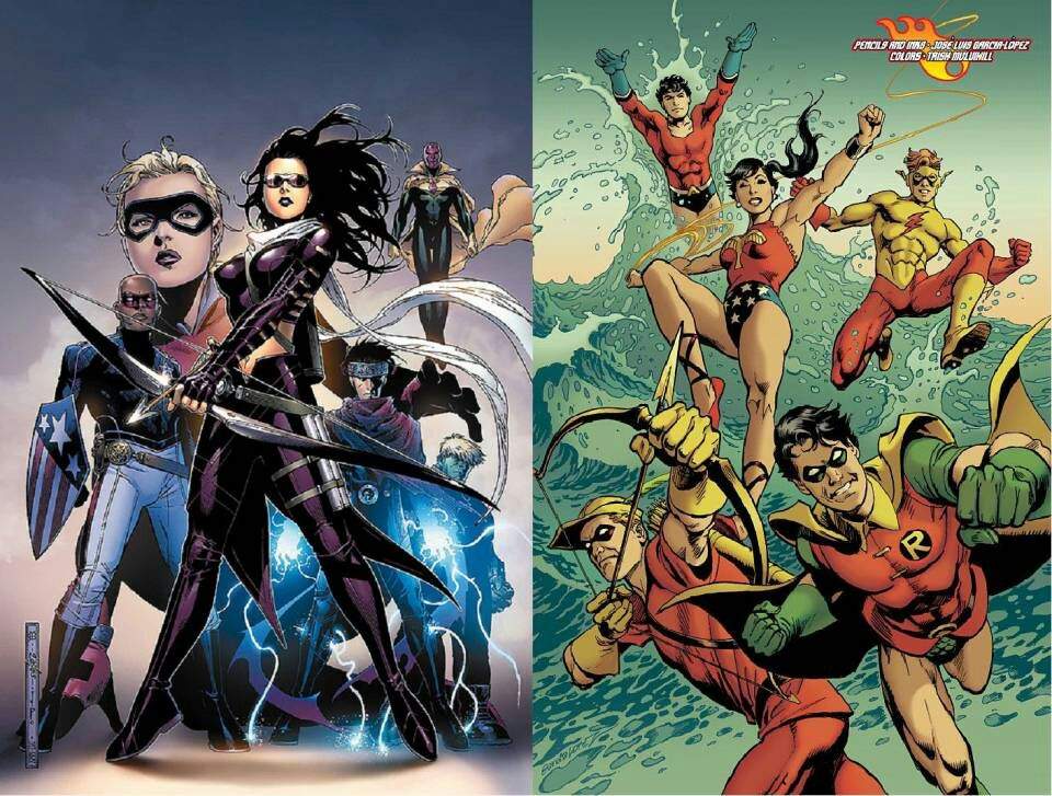 teen titans marvel Teen titans marvel