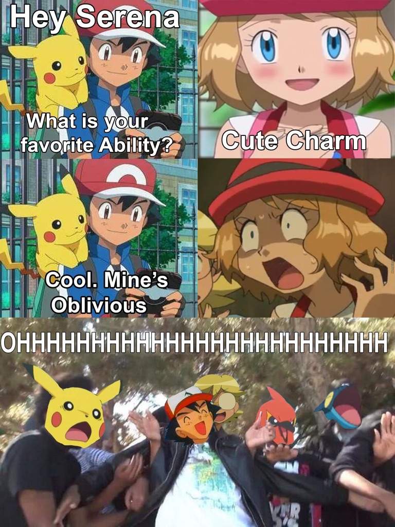 😂 Ash & Serena Memes 😂 | Amourshipping Amino