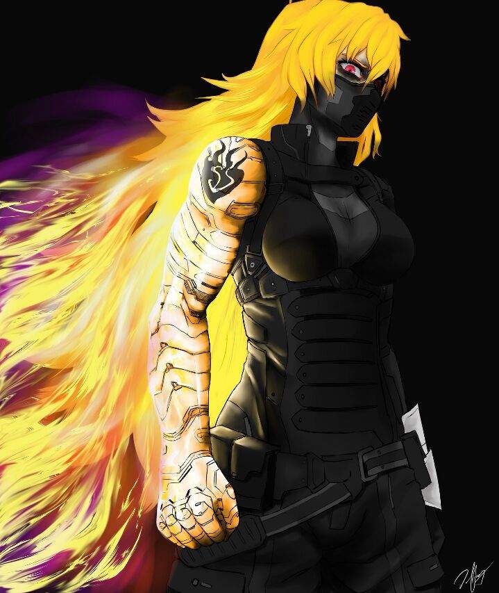 Yang Xiao Long The Badass Vampire Demon Rwby Amino