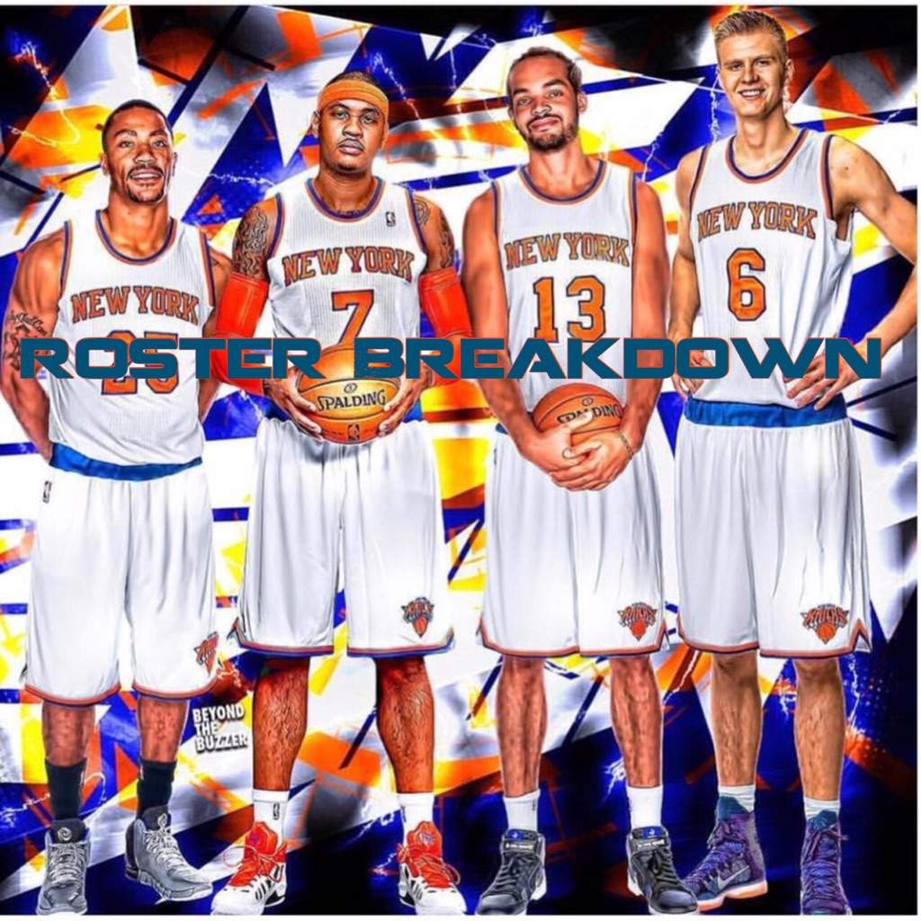 USA BasketBall New York Knicks Basketball Team Roster