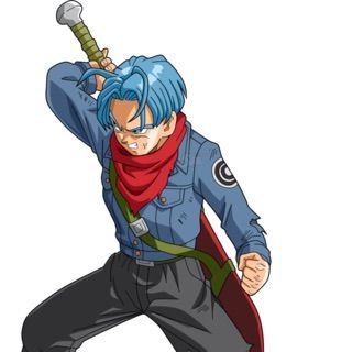 Trunks Blue hair Or Purple Hair | DragonBallZ Amino